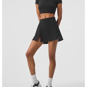 ALO Yoga Black Athletic Skirt